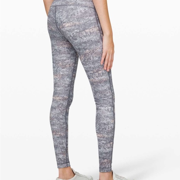 LULULEMON Wunder Under High Rise Tight Full On Luxtreme Frozen Vista - Picture 3 of 8